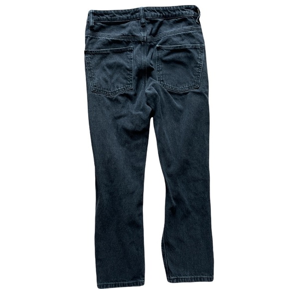 ASOS Black cropped Denim jeans. Size 29x30 - Picture 3 of 6
